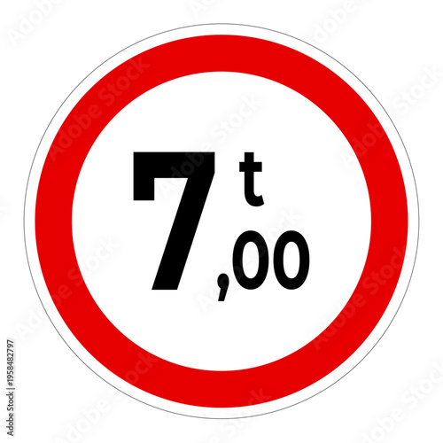 Weight limit, Vector Sign