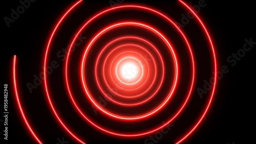 A cybersecurity threat concept Red target lock on screen alert system warning sign danger error glitch futuristic interface HUD UI motion graphics for commercial or editorial projects.