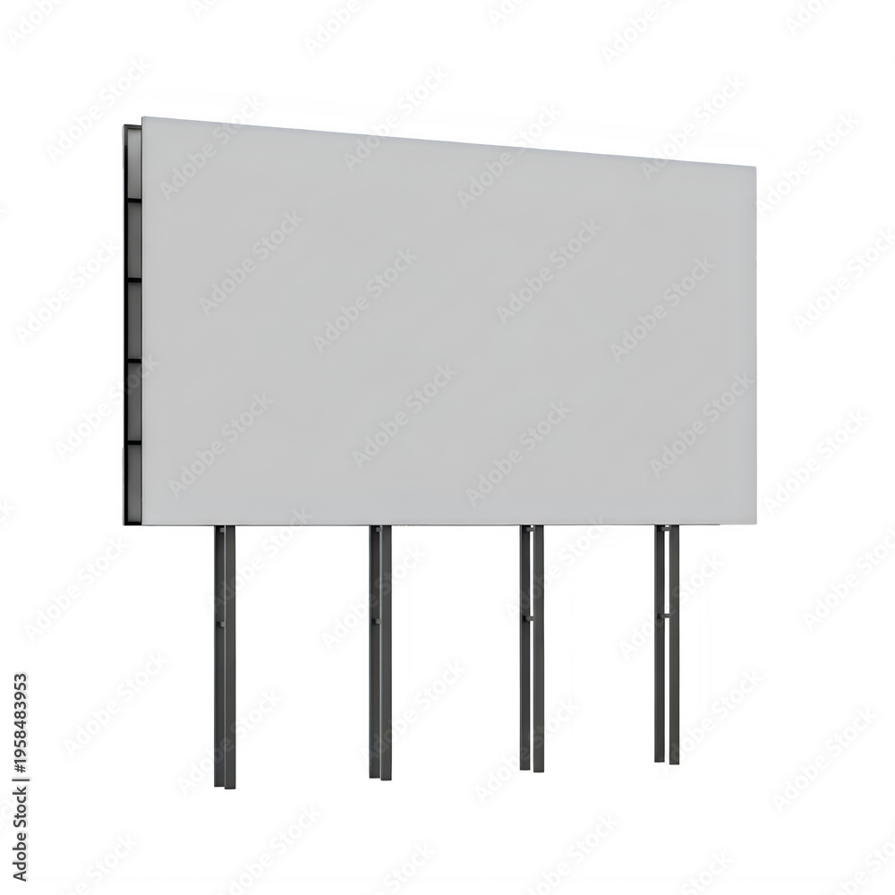 Obraz premium Simple gray electronic component with four pins isolated isolated on transparent background