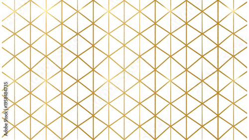 Luxury Golden Geometric Seamless Pattern Set, Minimal White Background Elegant Vector Swatches