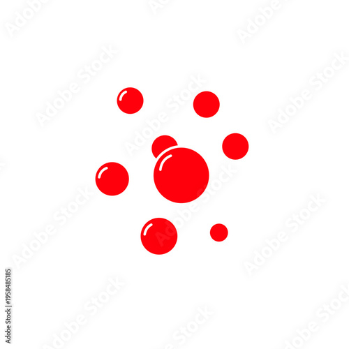 Soap bubble line icon