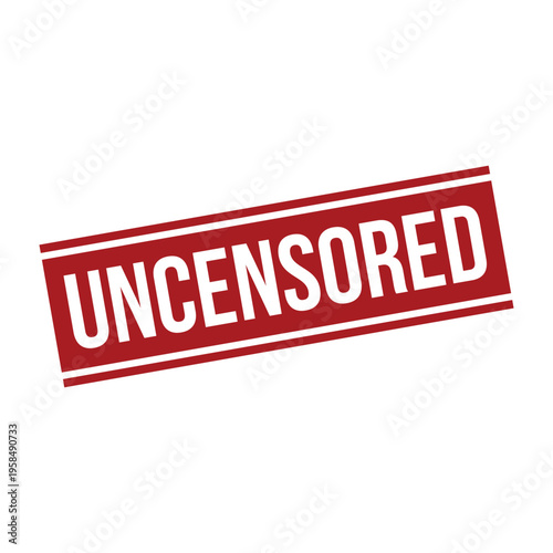 Uncensored Stamp, Uncensored Square Sign