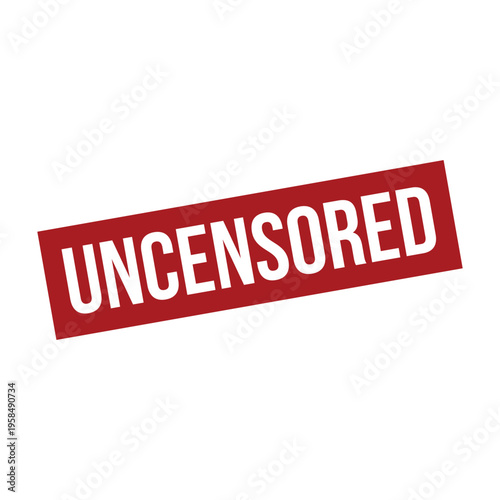 Uncensored Stamp, Uncensored Square Sign