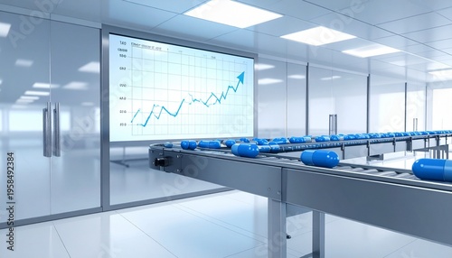 Pharmaceutical Capsules on Production Line