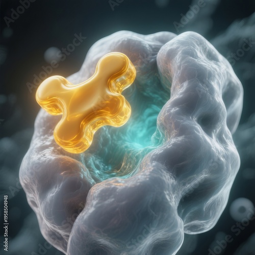 🔑 Receptor Lock Key Key lock mechanism of hormone binding