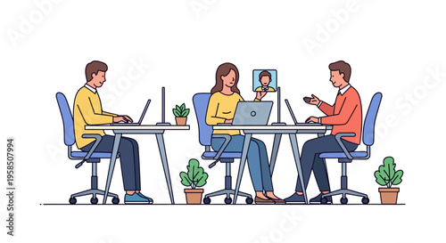 Efficient Team Working in Minimalist Workspace