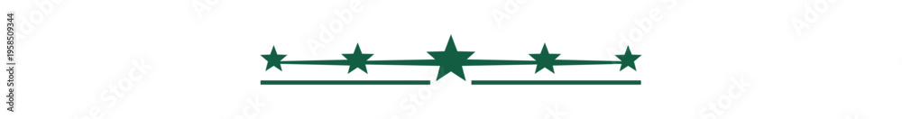 Obraz premium Abstract star design graphic element on dark background