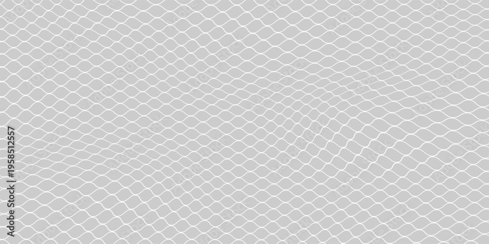 Fototapeta premium Mesh texture for fishing nets. Seamless pattern for sportswear or soccer goal, volleyball net, basketball hoop, hockey, athletics.