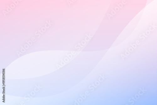 ピンク紫グラデーション曲線抽象背景素材やわらかいウェーブデザイン