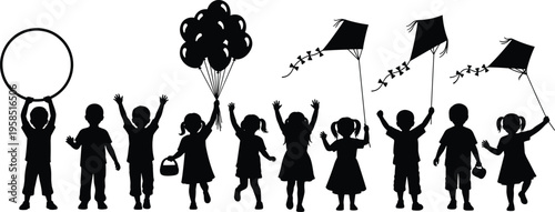 Collection Of Black Baby Icons Including Feeding Bottle Crib Stroller Pacifier Diaper And Safety Pin For Nursery Design Newborn Essentials And Parenthood Vector Illustration