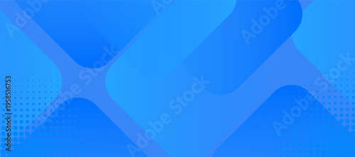 Abstract Blue fluid gradient Geometric banner design background. Halftone corner texture. Faded dot pattern for design prints.