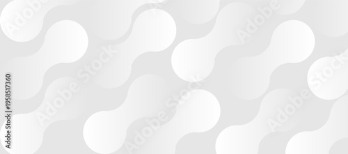 Abstract pattern white geometric banner design background. Modern lines pattern. Futuristic technology concept. Suit for cover, poster, banner, brochure, header, website