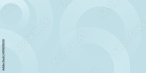 Modern abstract background. Glossy white gradient circle lines. Minimal geometric pattern. Simple graphic elements. Futuristic concept. Suitable for cover, poster, banner, brochure, eps10.