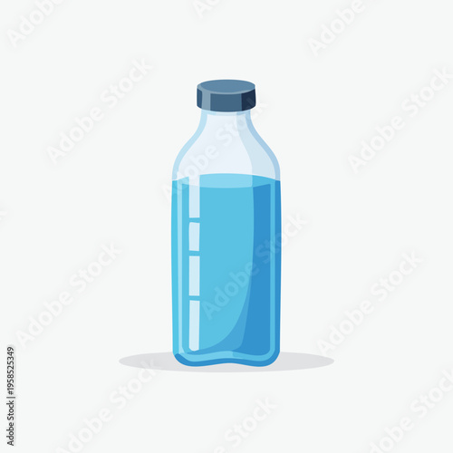 Refreshing Bottle of Water for Hydration and Wellness.