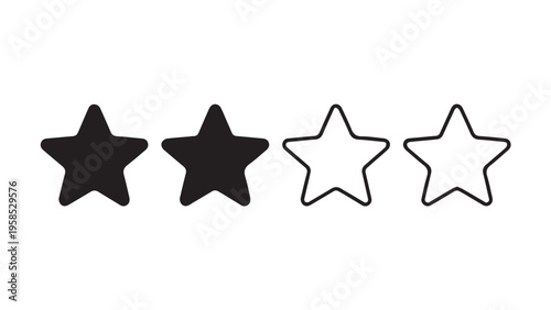 3d render of a star symbol