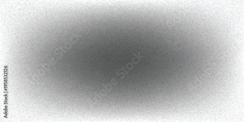 Grey gradient grain texture background gray black white monochrome smooth grainy backdrop design copy space. modern