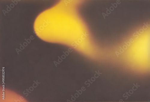 Vintage film light leak and warm abstract bokeh background