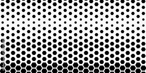 Hexagon Shapes Vector Abstract Geometric Technology Retrowave Sci-Fi Texture Isolated on Light Background. Minimal 80s Style Dynamic Tech Wallpaper