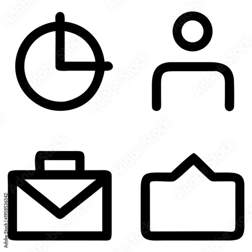 icons for business productivity and time management