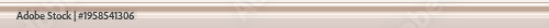 Realistic Rose Gold Metallic Wall Molding and Skirting Board Isolated on Transparent Background