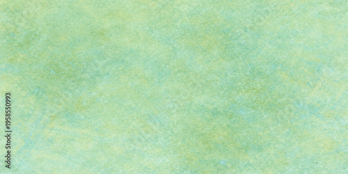 Vintage brown and green abstract watercolor paint texture on aged parchment paper with a grunge antique wall pattern design