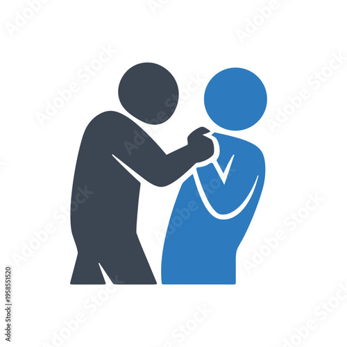 Physical Aggression and Confrontation Icon