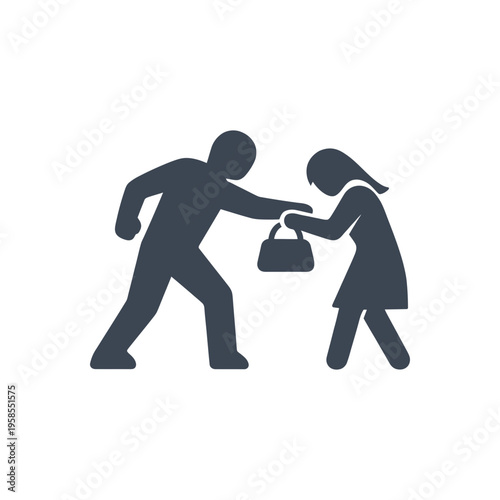 Financial Control and Theft Icon