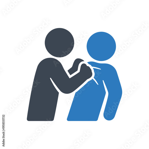 Physical Assault and Violence Icon