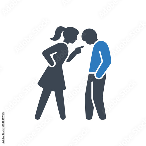 Verbal Aggression and Intimidation Icon