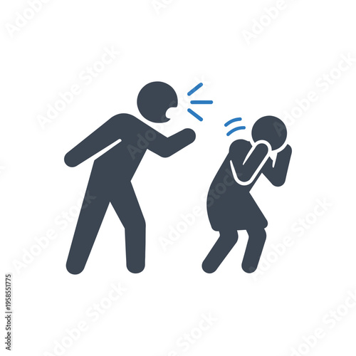Verbal Aggression and Fear Icon