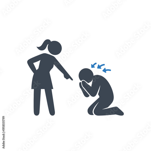 Verbal Shaming and Victimization Icon