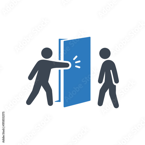 Blocking Escape and Intimidation Icon