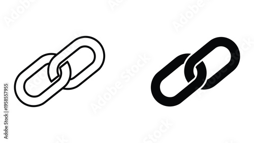 Link Icon Symbol Connection Partnership Digital Network