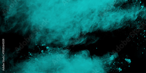 Abstract dark blue watercolor cloudiness, mist, or smog background. Dark navy blue sky with black background and blurred pattern. Vivid textured aquarelle painted art design background.