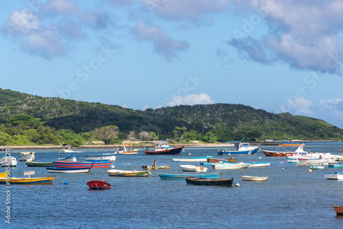 Foto barcos em cabo frio