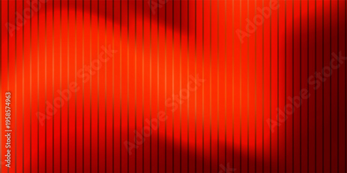 A vibrant abstract background featuring glowing orange light trails gracefully curving over a dark red backdrop. This high-resolution 3D render captures the essence of motion, speed, and energy