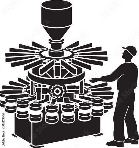 Pharmaceutical tablet compression machine operation