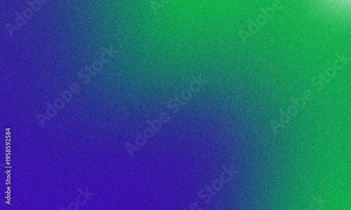 Blue green grain texture poster background, abstract vibrant electric blue gradient on dark noisy backdrop banner wallpaper design Abstract blue green gradient on dark background, grainy noise texture