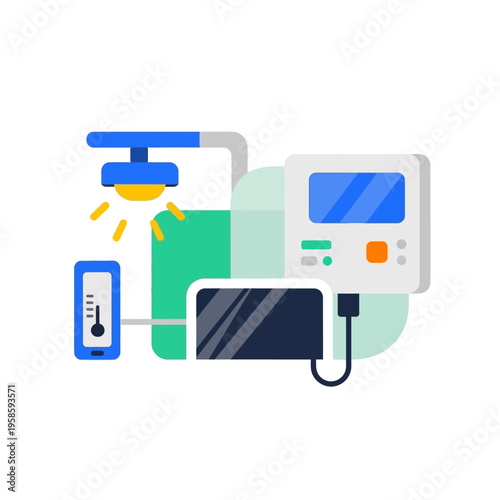 Smart Home Automation System with Digital Devices.