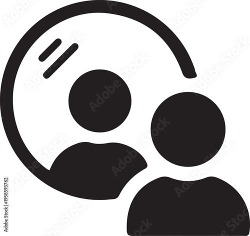 Customer service representative icon