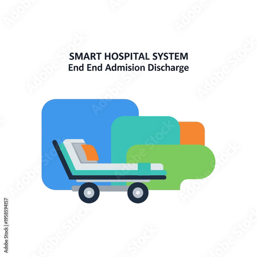 Smart Hospital System Admission Discharge Medical Bed.