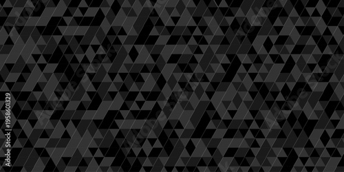 Minimal abstract low polygon paper cubic black, gray wallpaper design. vector transparent polygon reangle square pattern. geometric wall tile metal cube triangle background.