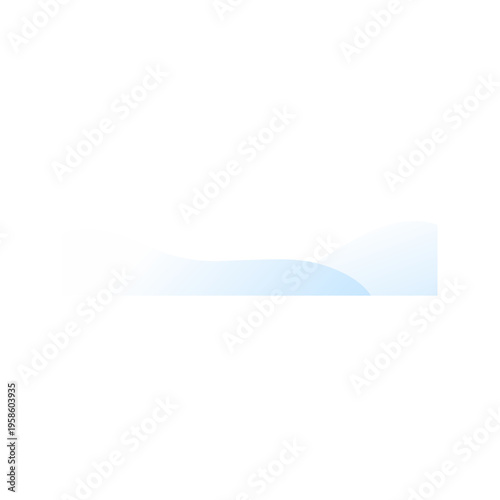 gradient snow pile illustration