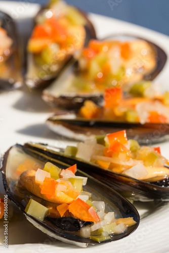 Mejillones a la vinagreta