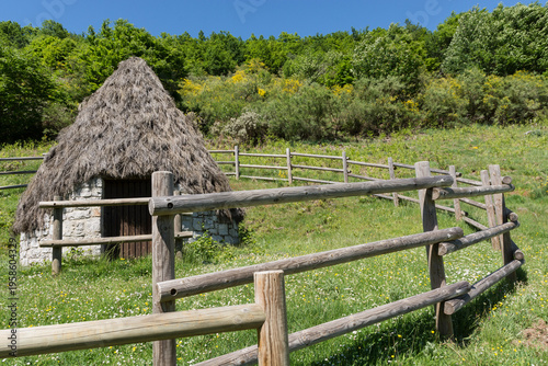 Chozo típico de León, España