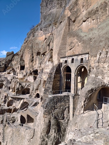 Vardzia is a cave town and monastery complex dating back to the 12th–13th centuries in southern Georgia's Samtskhe-Javakheti region. Monastery in the mountains