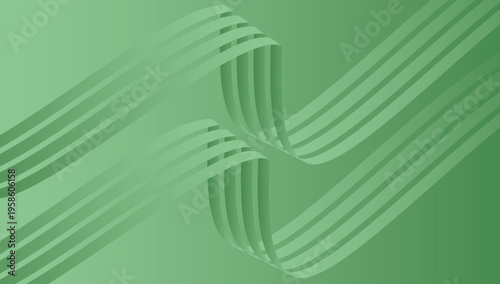 Abstract wave lines background vector illustration design element for modern flow pattern smooth curve texture and creative design concept