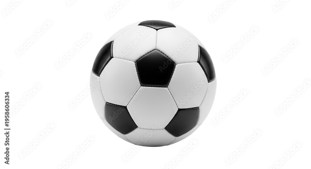 Fototapeta premium soccer ball isolated on transparent background
