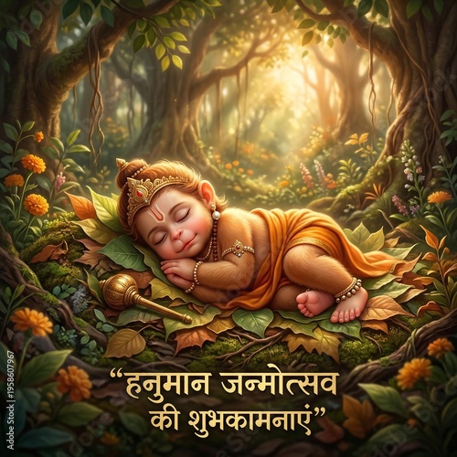 CUTE LITTLE LORD HANUMAN. HAPPY HANUMAN JAYANTI