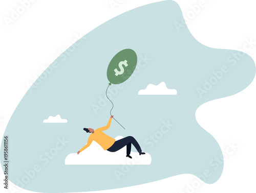 FED, Federal Reserve try to tame inflation down by interest rate hike, economic risk or investment bubble.human life and situation.